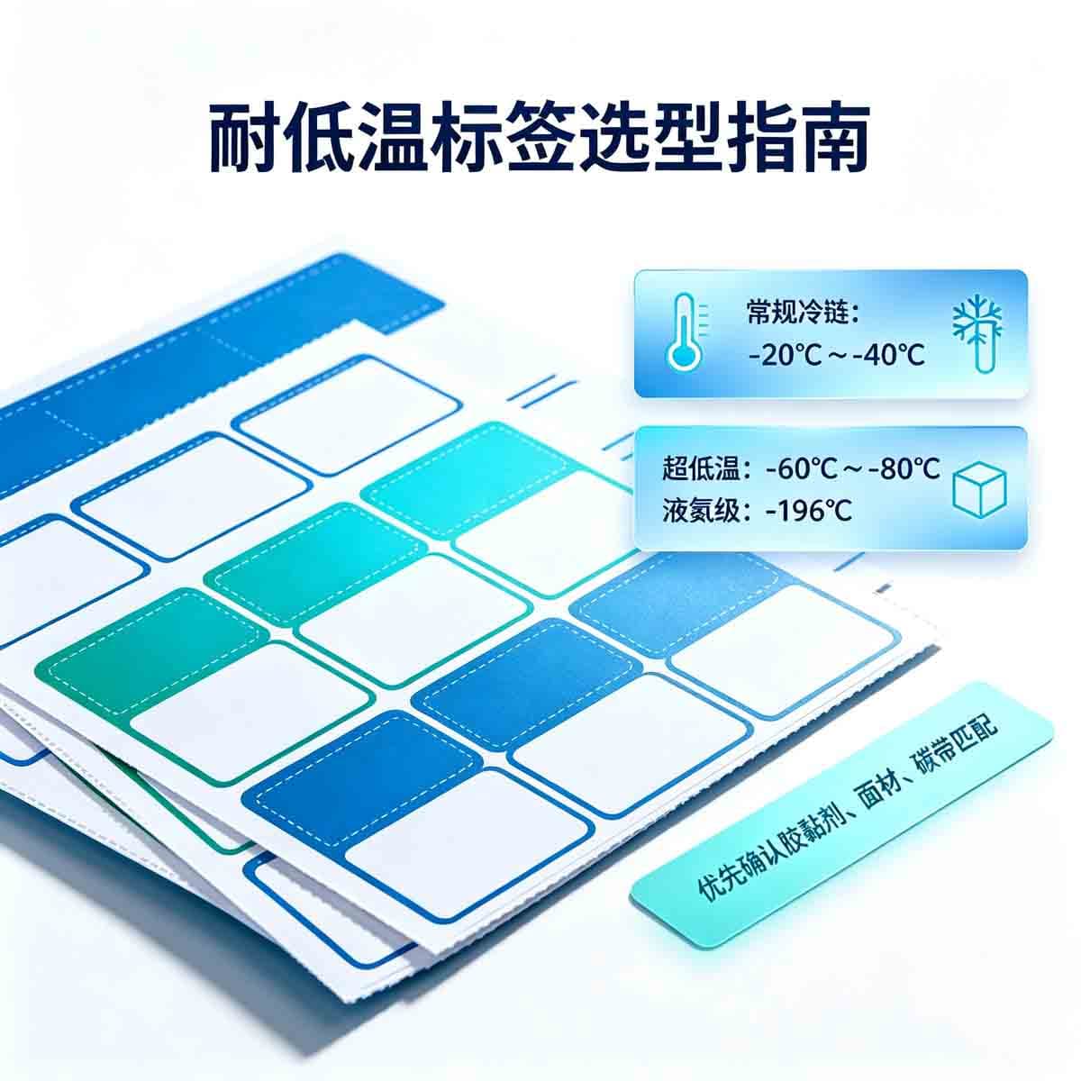 耐低温EC系列标签